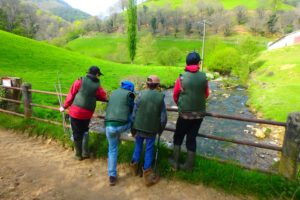 stage pêche truite au toc ruisseau kintoa urepel