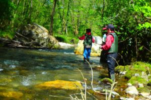 moniteur guide pêche stage truite au leurre nive arnéguy